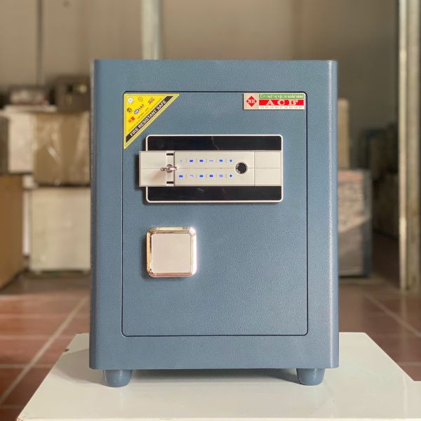 Két sắt Ngân Hàng ACB 51 màu xanh