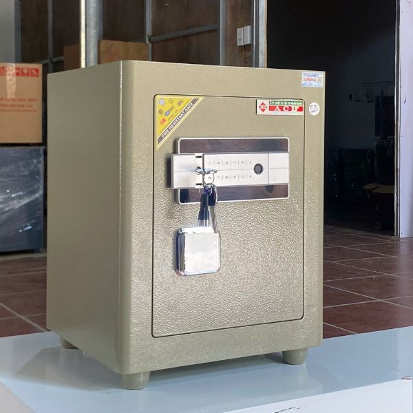 Két sắt Ngân Hàng ACB 51 màu vàng