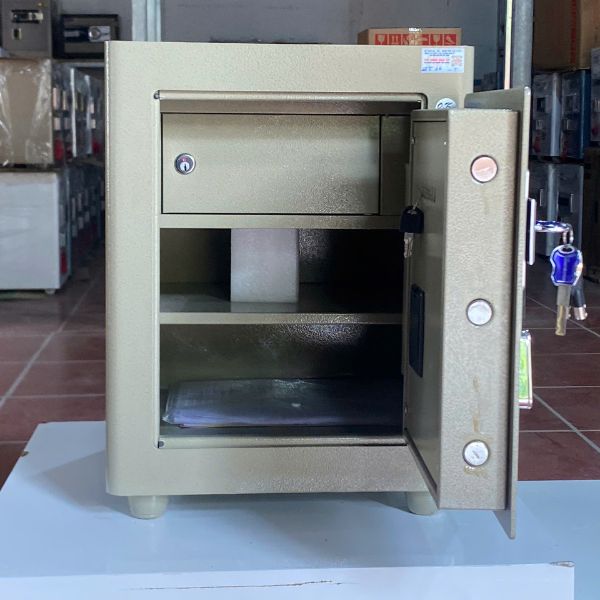 Két sắt Ngân Hàng ACB 51 màu vàng