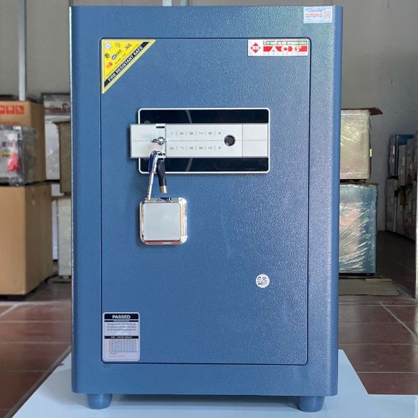 Két sắt Ngân Hàng ACB 66 màu xanh