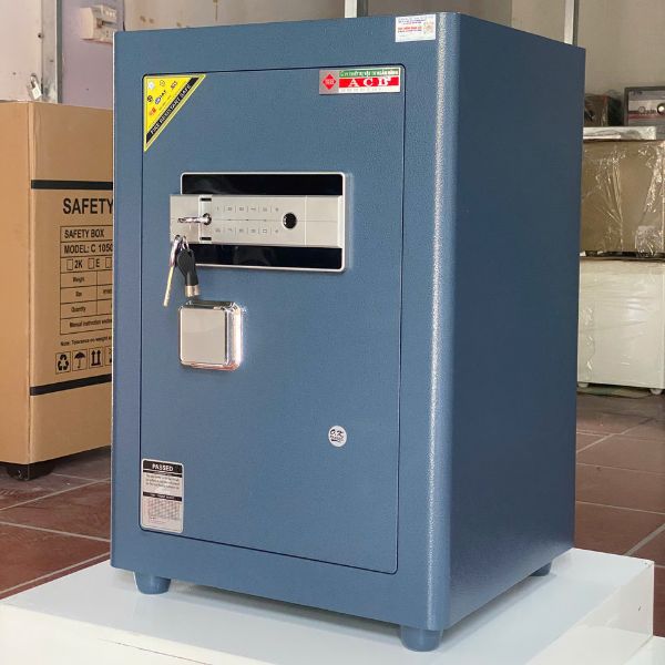 Két sắt Ngân Hàng ACB 66 màu xanh
