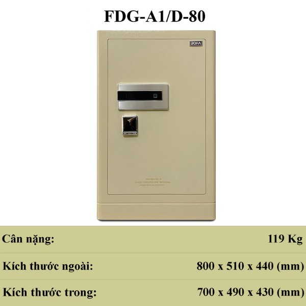 Két sắt Bofa FDG A1D 80 