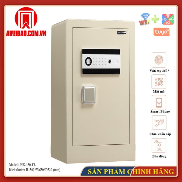Két sắt thông minh Aifeibao HK-150-FL