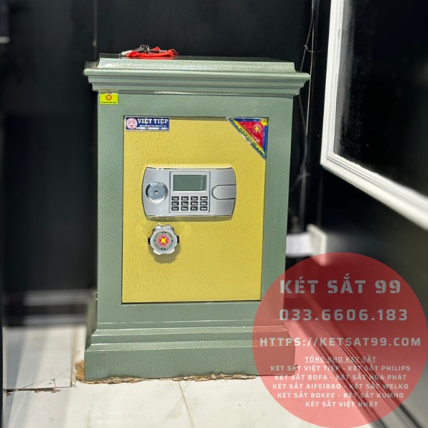 Két sắt việt tiệp mini K35 chính hãng, Khóa điện tử (Mã: K-DTT-35-H)