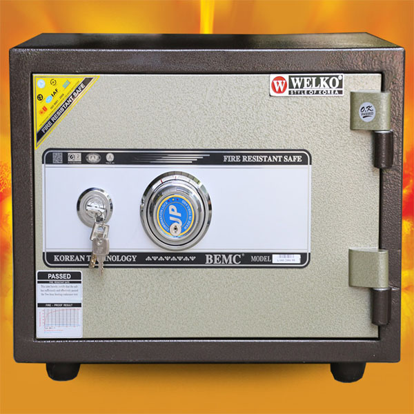 Két sắt mini Welko KS80N, Khóa cơ đổi mã (Mã: KS-DMW-80N)