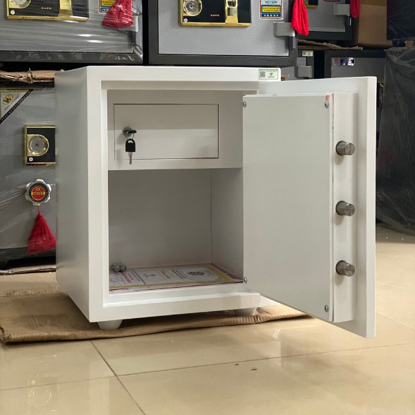 Két sắt việt tiệp K100 trắng chính hãng, Khóa điện tử