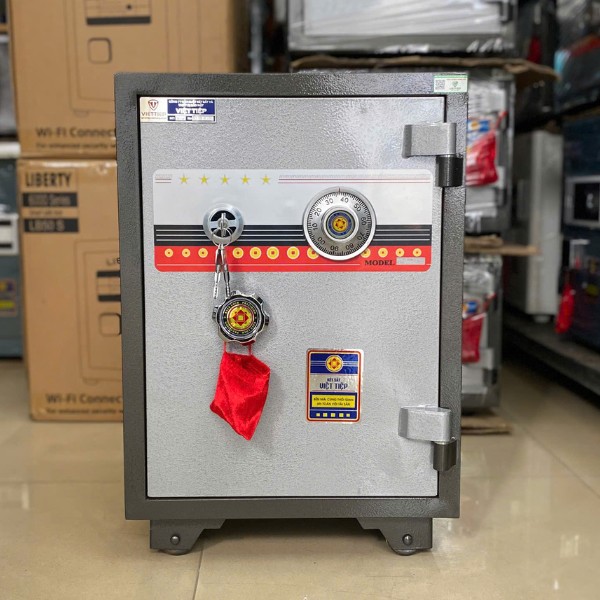 Két sắt việt tiệp KV120 khóa cơ Mã KV120-KC