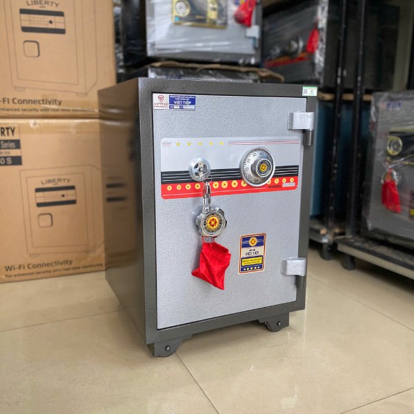 Két sắt việt tiệp KV120 khóa cơ Mã KV120-KC