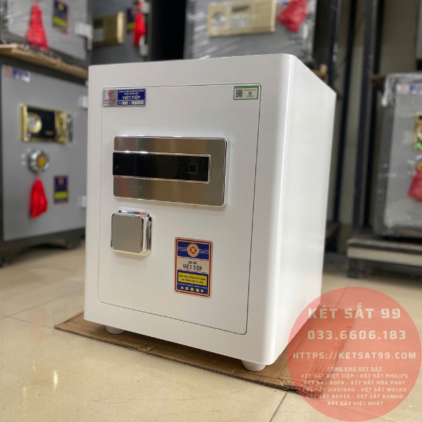 Két sắt việt tiệp KV50 Pro màu trắng App wifi