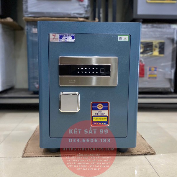 Két sắt việt tiệp KV50 Pro màu xanh App wifi