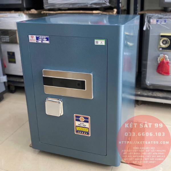 Két sắt việt tiệp KV63 Pro màu xanh app wifi