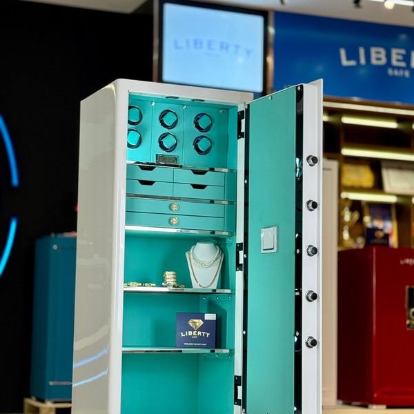 Két sắt đồng hồ Liberty LB1500 Pro 6 Watch Winder Tiffany