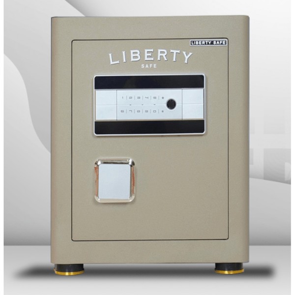 Két sắt mini Liberty LB45S vân tay điện tử chính hãng Màu Gold