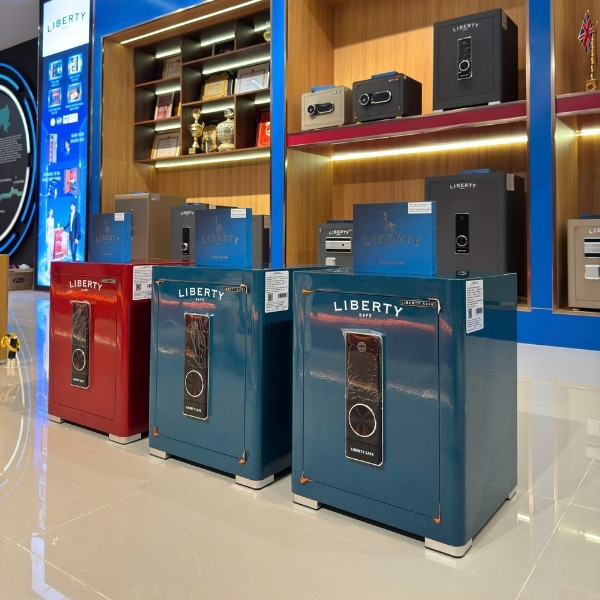 Két sắt Liberty LB50 Pro Màu Xanh App Wifi