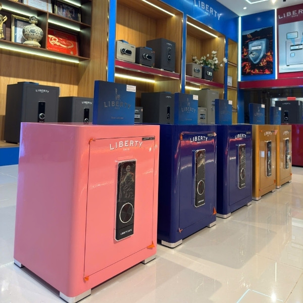 Két sắt Liberty LB50 Pro Màu hồng App Wifi
