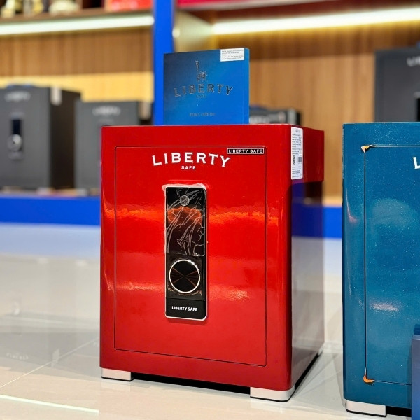 Két sắt Liberty LB50 Pro Màu đỏ App Wifi