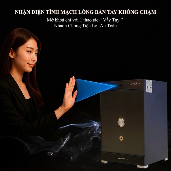 Két sắt Liberty LB58 Vantis Max App Wifi chính hãng