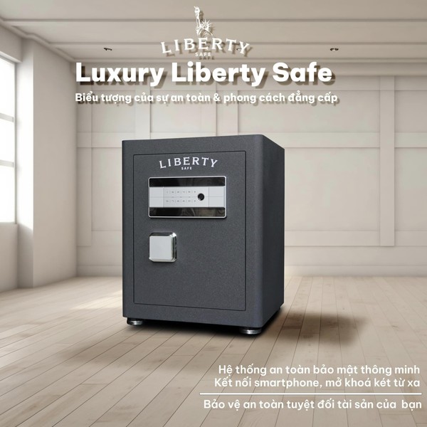Két sắt Liberty LB58S Special Edition 5 màu trang trí chính hãng
