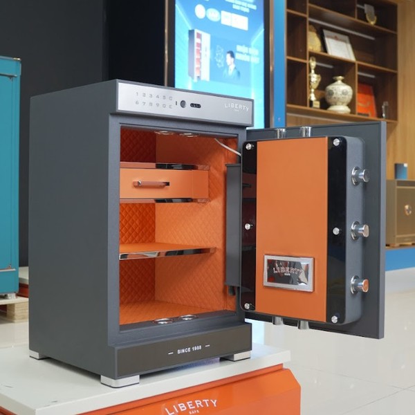Két sắt Liberty LB79 Vantis Max App Wifi chính hãng Xám Titan