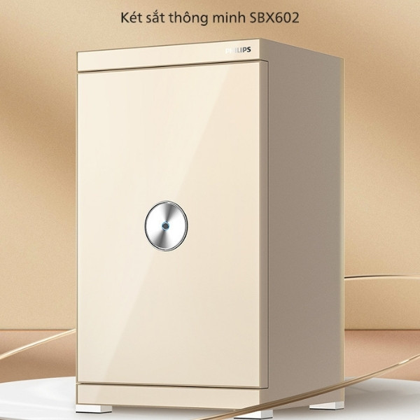 Két sắt Philips SBX602 7CU-GOLD Seri 113kg màu gold