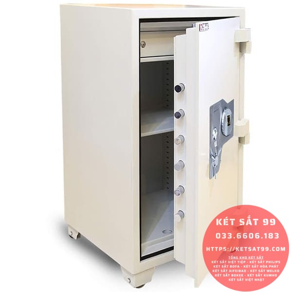 Két sắt Welko US1080D, Khóa vân tay (Mã: US-VTW-1080D)