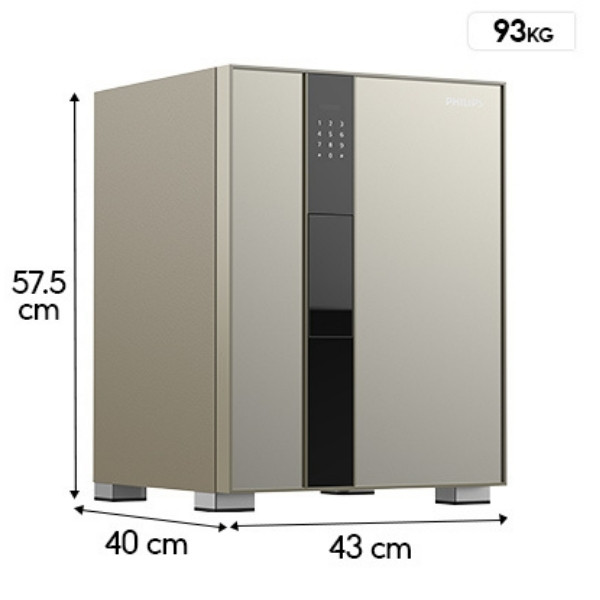 Két sắt Philips Valis 5BU màu vàng